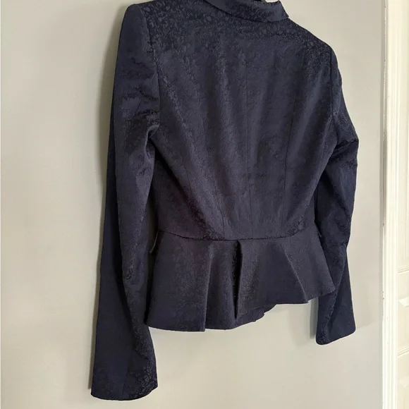 Tahari Blue Blazer Tailored Suit Jacket size 10 - Picture 6 of 12